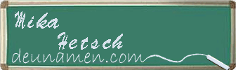 Mika Hetsch Visitenkarte